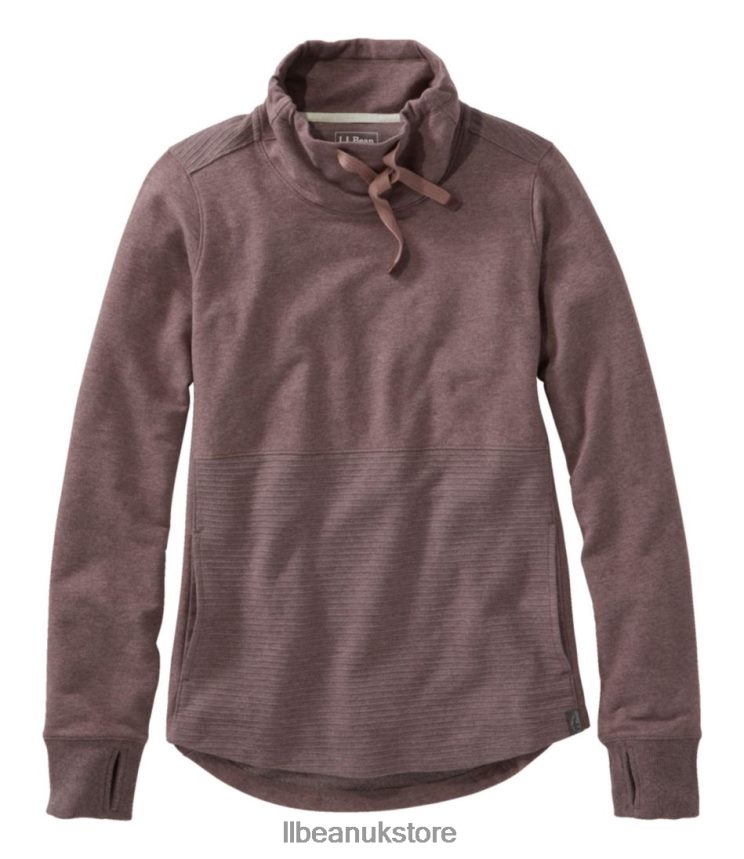 Clothing L.L.Bean Cozy Mixed-Knit Pullover Smoky Mauve Heather Women 0VRR662975 Clothing L.L.Bean Cozy Mixed-Knit Pullover Smoky Mauve Heather Women 0VRR662975